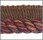 1/2" Mingled Cord with Lip / sold by the yard