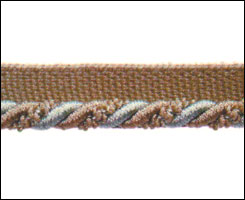 1/4" Cord with Lip / sold by the yard