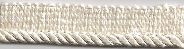 3/16" Cord with Lip / 18 yards - Ivory