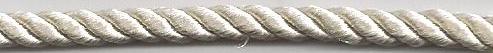 3/16" Twisted Cord - 18 yards / Ivory