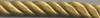 3/8" Twisted Cord  / 18 yards - Gold