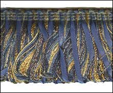 2" Ribbon Loop Fringe / sold by the yard