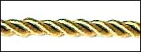 3/16" Twisted Cord / sold by the bolt - 36 yards / 6 colors discontinued