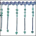 2 1/2" Bugle and Seed Bead Trim