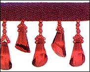 1 1/4" Bell Fringe / sold by the yard