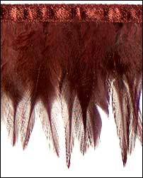 3 1/2" Bantam Feather Fringe